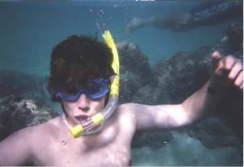 Sean Snorkeling